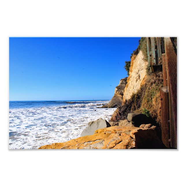 Santa Barbara, CA Photo Print (Front)