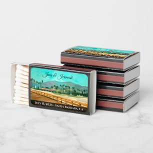 Santa Barbara, CA - Stearns Wharf Matchboxes