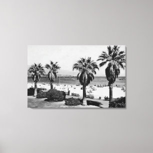 Santa Barbara, CA West Beach View Photograph Canvas Print