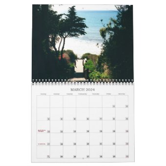 Santa Barbara Calendar Zazzle