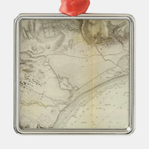 Santa Barbara, Calif Metal Ornament