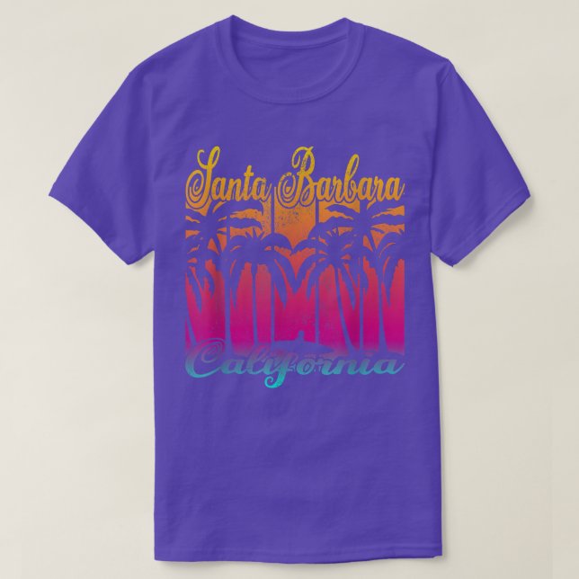 Santa Barbara California945  T-Shirt (Design Front)