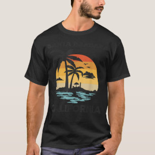 Santa Barbara California BeachSurf Summer Vacation T-Shirt