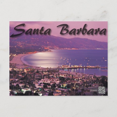 Santa Barbara California Post Card