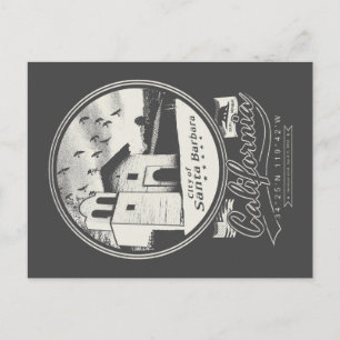 SANTA BARBARA CALIFORNIA POSTCARD