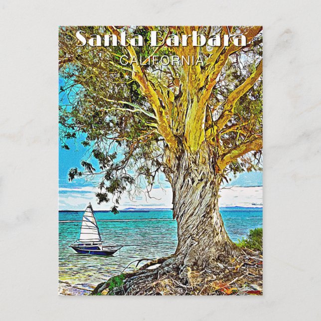 Santa Barbara, California Postcard (Front)