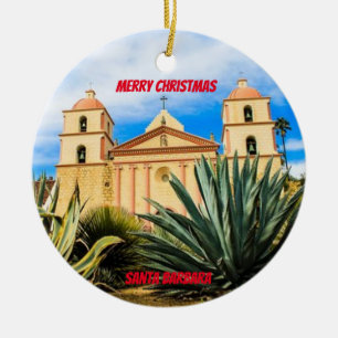 Santa Barbara California Scenic Ornament