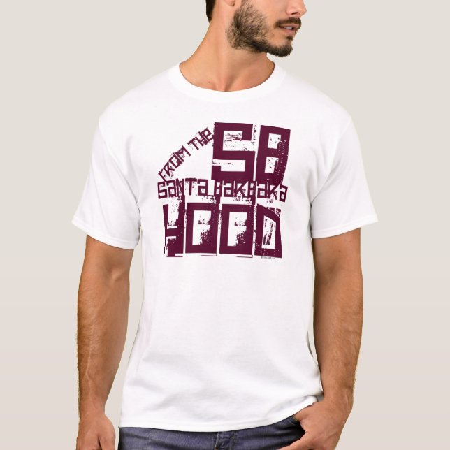 Santa Barbara California T-Shirt (Front)