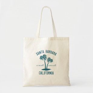 Santa Barbara California West Coast Tote Bag