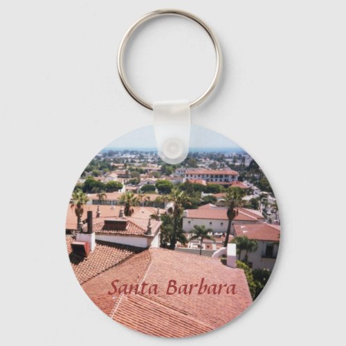 Santa Barbara Keychain