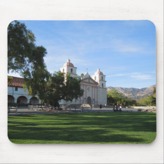 Santa Barbara Mission, California Mouse Pad