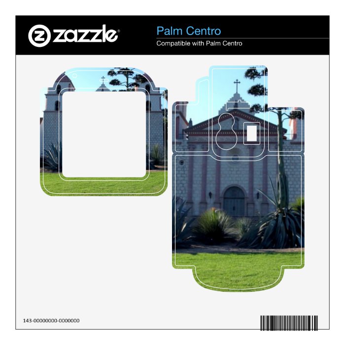 Santa Barbara Mission Decals For Palm Centro