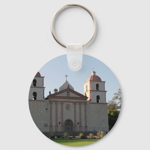 Santa Barbara Mission Keychain