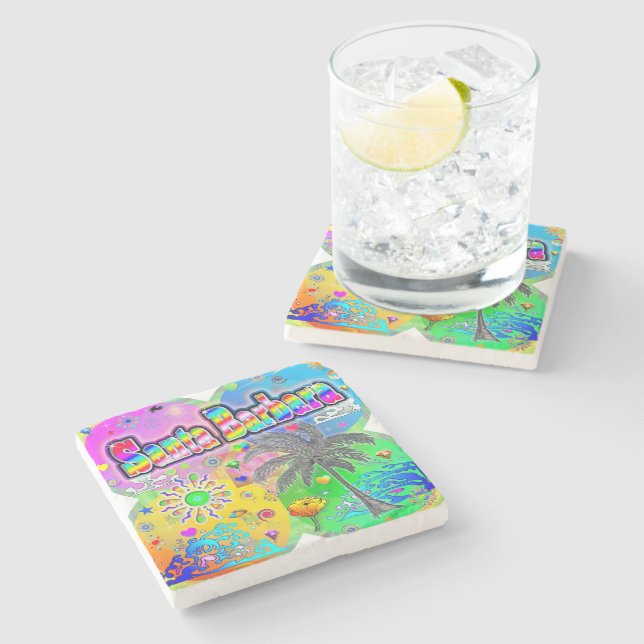 Santa Barbara Quadro Seasons Coaster (Side)