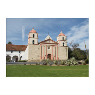 Santa Barbara Spanish Mission, California Acrylic Print