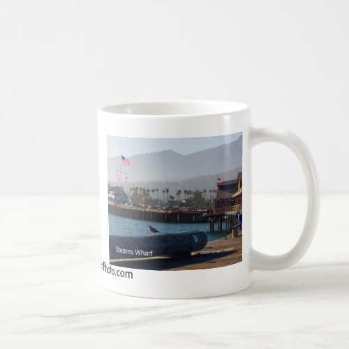 Santa Barbara Stearns Wharf Products Coffee Mug