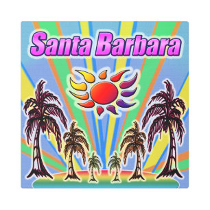 Santa Barbara Summer Love Metal Art