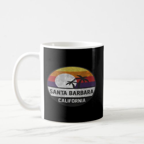 Santa Barbara Throwback Sunset Coffee Mug