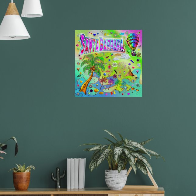 Santa Barbara Timeless Melody Poster (Living Room 1)