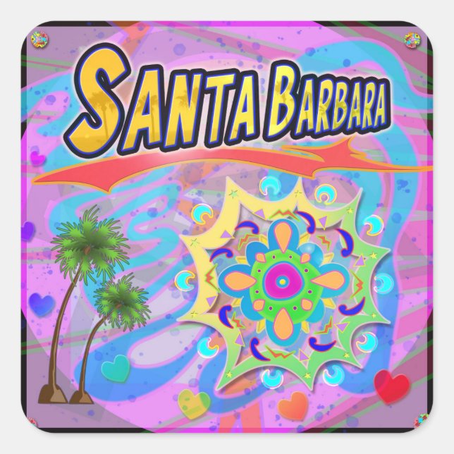 Santa Barbara True Progress Sticker (Front)
