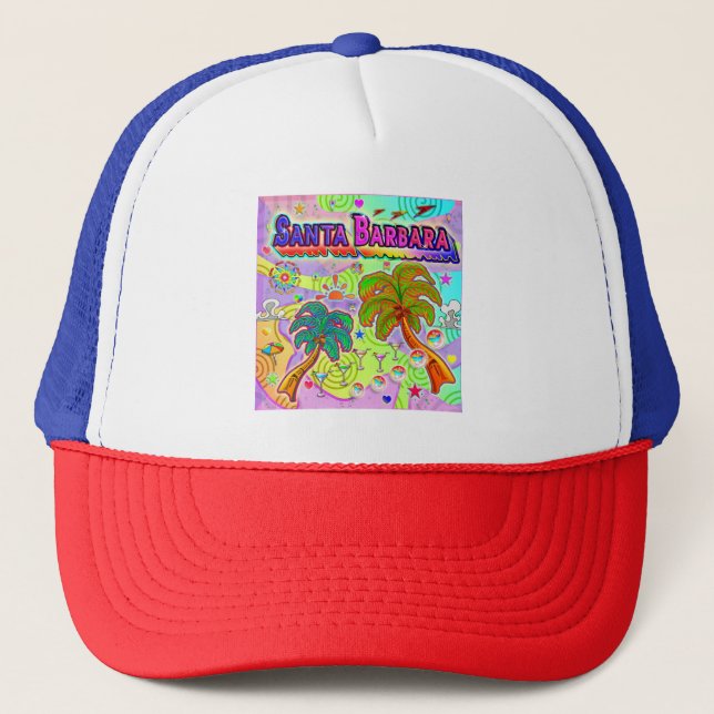 Santa Barbara Vacation Target Hat (Front)