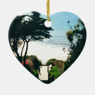 Santa Barbara Views Ceramic Ornament