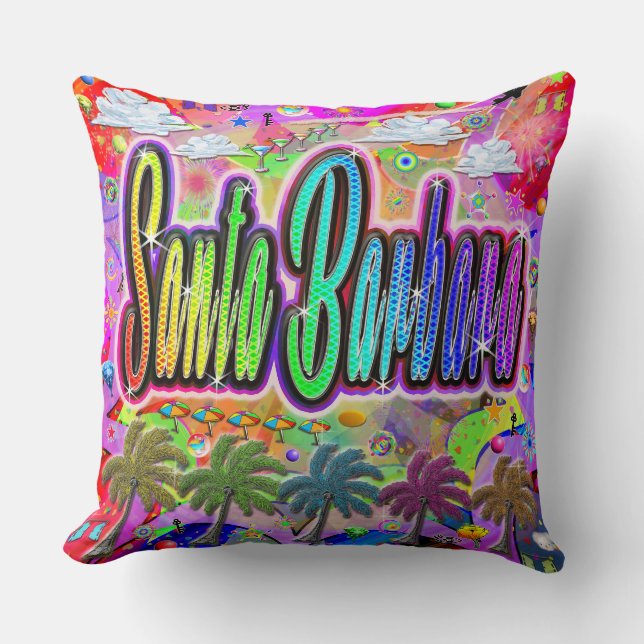 Santa Barbara Vista Express Pillow (Front)