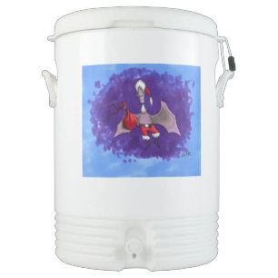 Santa Bat Igloo beverage cooler 10 gal