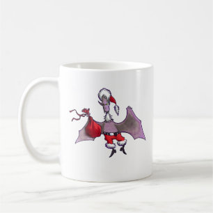 Santa Bat right hand mug
