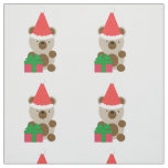 Santa Bear Fabric