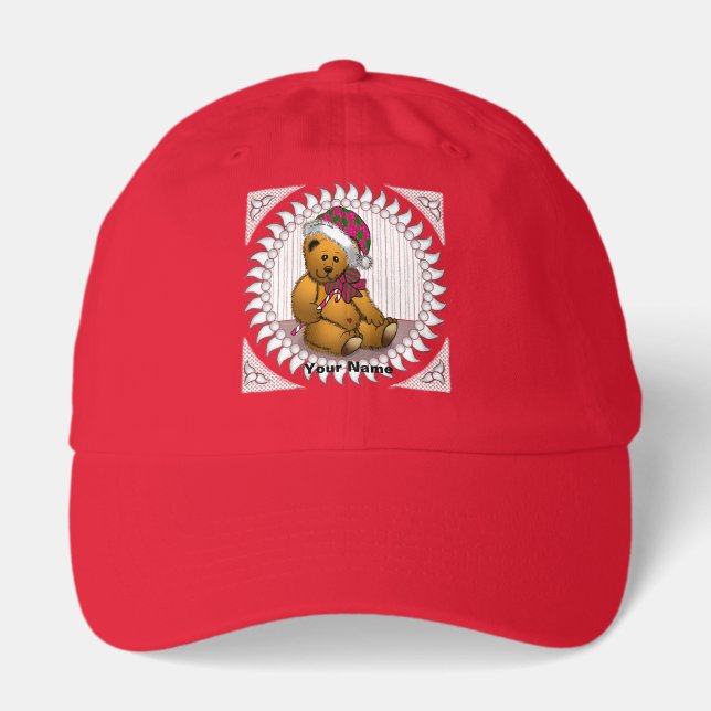 Santa Bear Hat (Front)