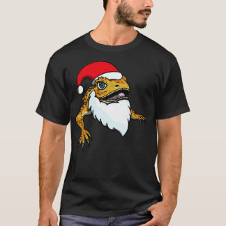 Santa Bearded Dragon T-Shirt