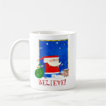 Santa Believe Mug