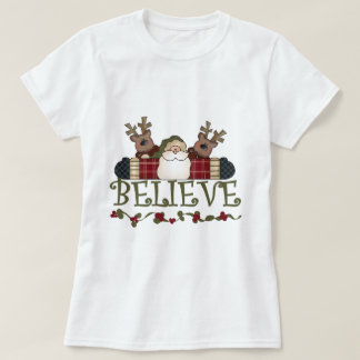 Santa Believe T-shirts and Gifts