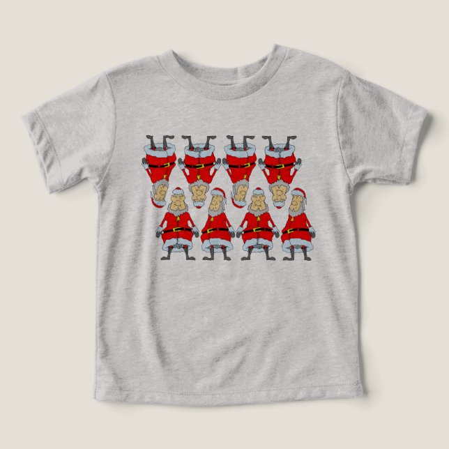 Santa bells1 toddler t-shirt (Design Front)