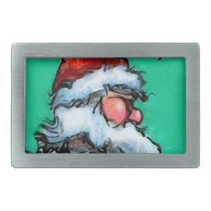 Santa Belt Buckle