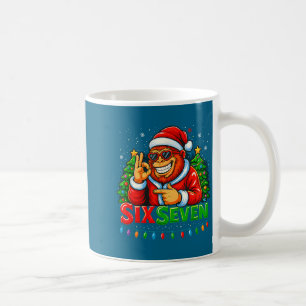 Santa Bigfoot Christmas Sasquatch 67 Funny Meme Si Coffee Mug