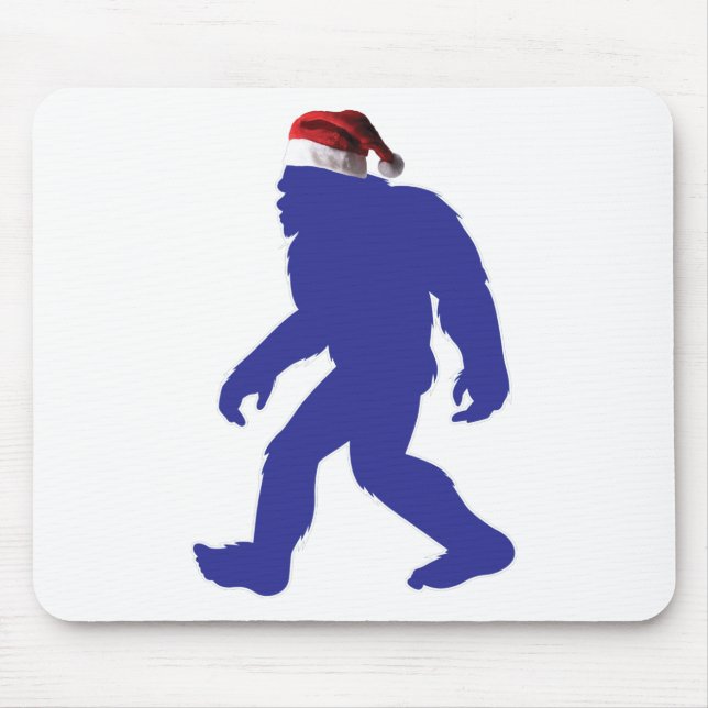 Santa-Bigfoot Mouse Pad (Front)