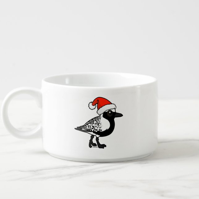 Santa Black-bellied Plover Bowl (Right)