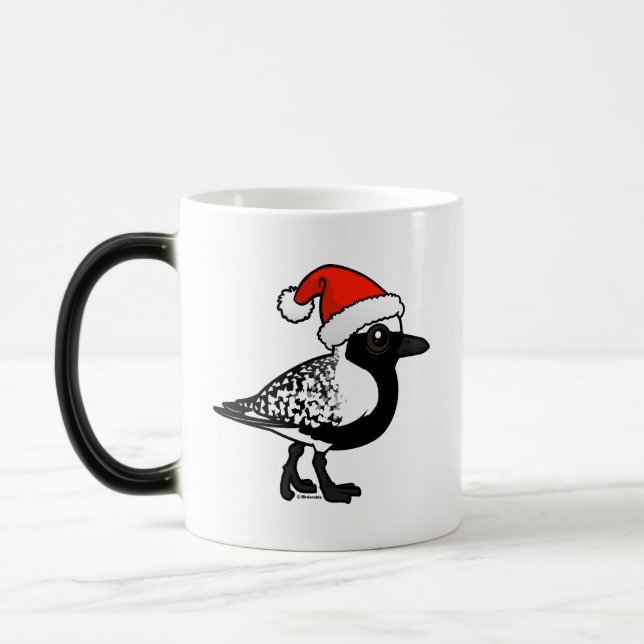Santa Black-bellied Plover Color Morph Mug (Left)