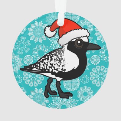 Santa Black-bellied Plover Ornament