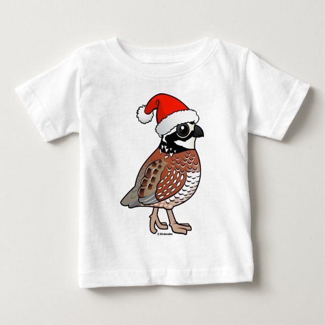 Santa Bobwhite Baby T-Shirt (Front)
