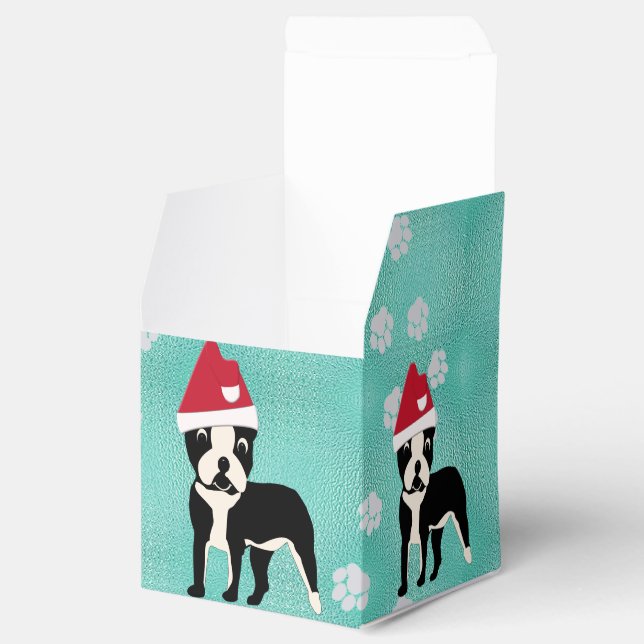 Santa Boston Favor Boxes (Opened)