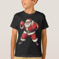 Santa Boxing Lover Funny Mma Muay Thai Boxer Chris
