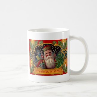 Santa Bringing Presents Coffee Mug