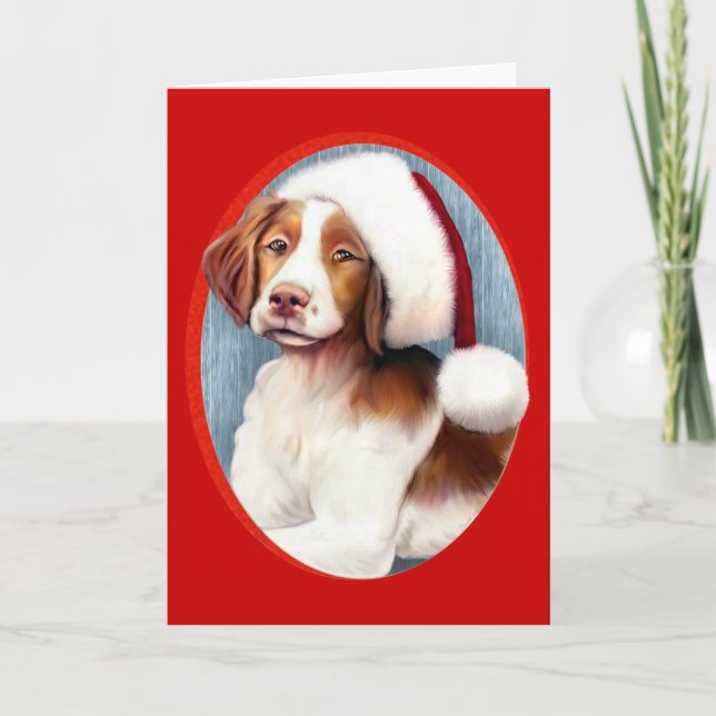 Santa Brittany Holiday Card (Front)