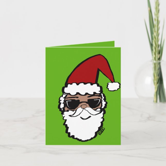 Santa Bro Christmas Card (Front)