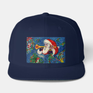SANTA BUGLER Musical Christmas Visor