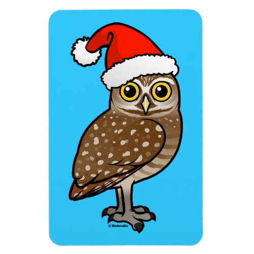 Santa Burrowing Owl Magnet
