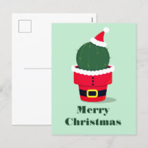 Santa Cactus Christmas